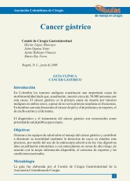 CÃ¡ncer gÃ¡strico - AsociaciÃ³n Colombiana de CirugÃ­a