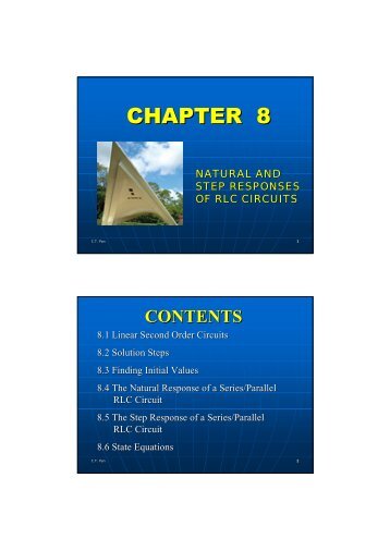 8.4 The Natural Response of a Series/Parallel RLC Circuit