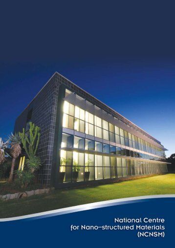 National Centre for Nano-structured Materials - CSIR