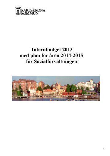 SocialnÃ¤mnden, pdf, 232 kB - Karlskrona kommun