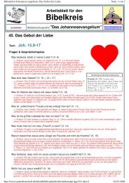 als PDF - Gottes Botschaft