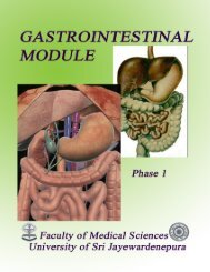 6.Gastro Intestinal System.pdf - University of Sri Jayewardenepura