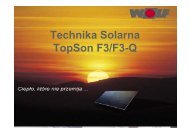 Technika Solarna TopSon F3/F3-Q - Wolf