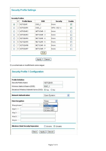 Configurazione di base WG102 - Netgear