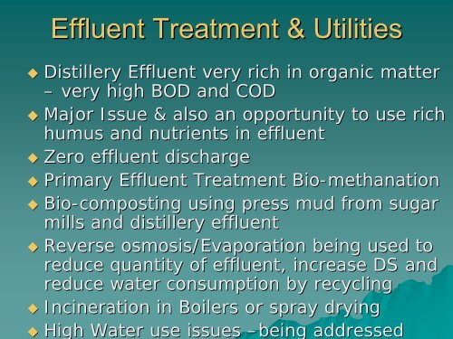 Present Status of Feedstock Management & Technology ...