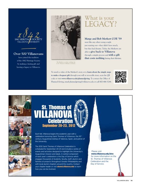 Fall 2012 - Villanova University