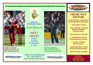 February 2010 - Queensland Cricket