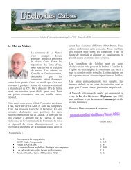 L'Echo des Cabas - CommunautÃ© de Communes du Mont D'Or ...