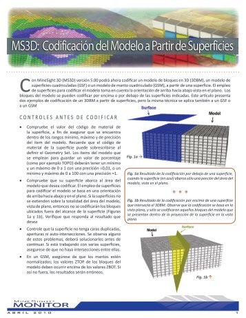 MS3D: CodificaciÃ³n del Modelo a Partir de Superficies