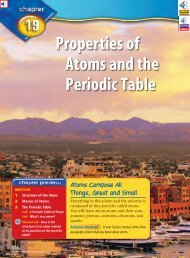 CHAPTER 19 Properties of Atoms and the Periodic Table
