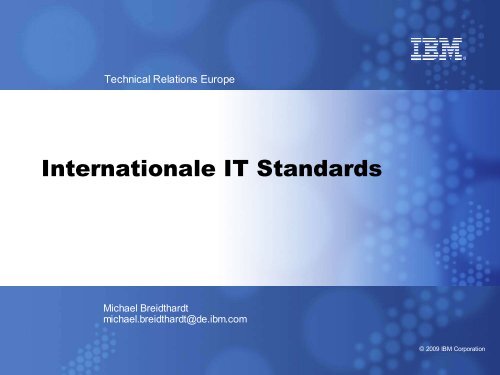 Internationale IT-Standards (pdf, 813.5 KB) - XÖV