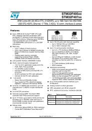 STM32F405xx 7xx ds - Silica