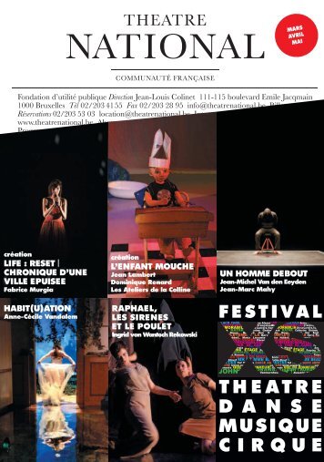 FESTIVAL XS theatre | danse | musique | cirque - ThÃ©Ã¢tre National