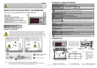 enda ets1410 pulse input tachometer - SURAN Industrieelektronik