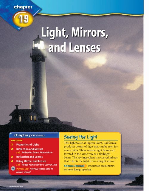 Light Mirrors and Lenses (3379.0K) - McGraw-Hill Higher Education