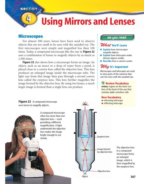 Light Mirrors and Lenses (3379.0K) - McGraw-Hill Higher Education