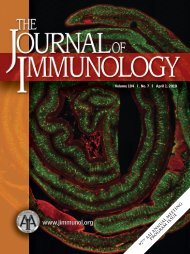 Front Matter (PDF) - The Journal of Immunology