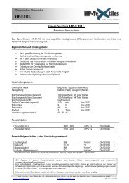 Produktdatenblatt HP-E111L - HP-Textiles