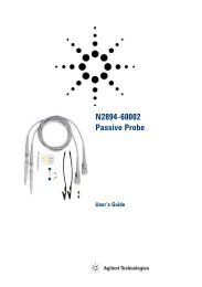 N2894 Passive Probe User's Guide - TEVET