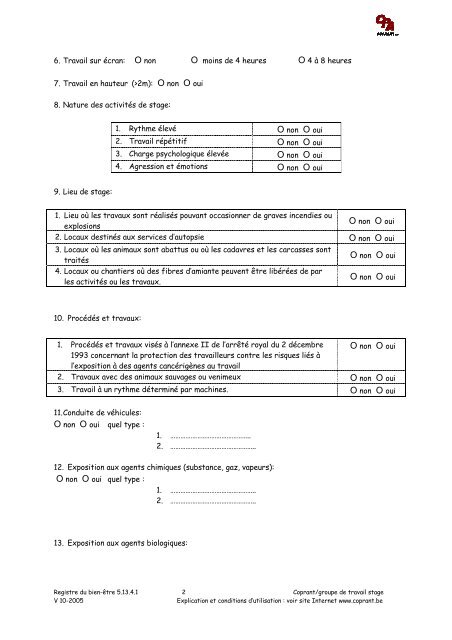 Analyse des risques d'un poste de travail dans une ... - Safe Start!