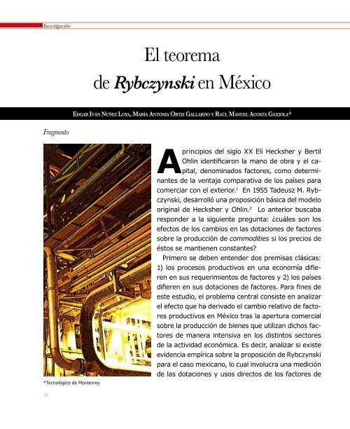 Comercio Exterior - revista de comercio exterior - Bancomext