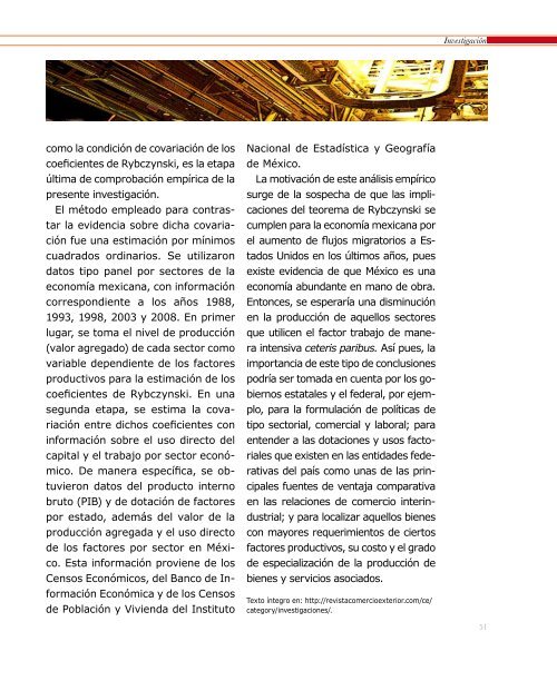 Comercio Exterior - revista de comercio exterior - Bancomext