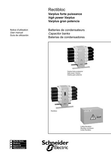 Rectibloc - engineering site - Schneider Electric