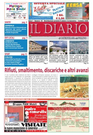 Rifiuti, smaltimento, discariche e altri avanzi - Il Diario di Castrovillari