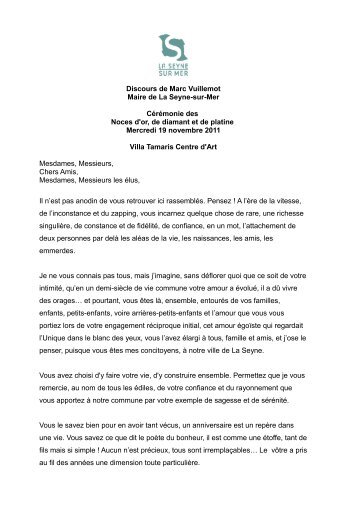 Télécharger le discours de Marc Vuillemot ... - La Seyne-sur-Mer