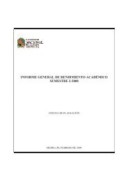 informe general de rendimiento acadÃ©mico semestre 2-2008