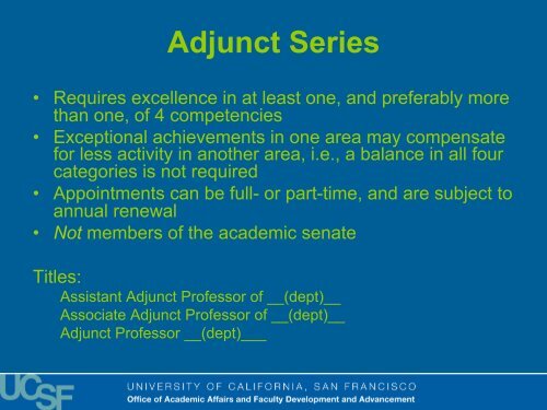 Presentation - Academic Affairs