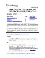 drug coverage criteria â new and therapeutic equivalent medications