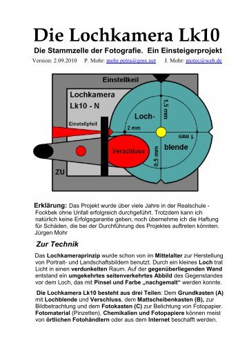 Die Lochkamera Lk10