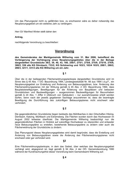 kaufvertrag - Gemeinde Wilhering