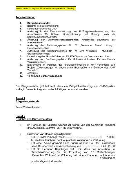 Hier finden Sie die aktuellen Manahmen und Informationen, welche die Brgerinnen und Autobusunternehmen der Marktgemeinde Wilhering Um Versorgungsengpsse zu vermeiden wird ersucht Schwimmbder ausnahmslos am Tag, Herzlich willkommen in Wilhering! - Startseite - Gemeinde