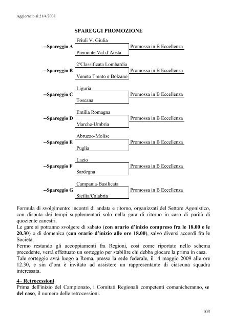 Disposizioni Organizzative Annuali - Federazione Italiana ...