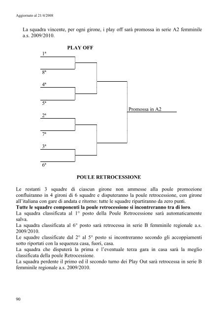 Disposizioni Organizzative Annuali - Federazione Italiana ...