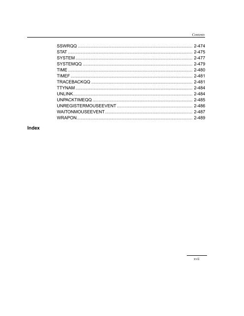 IntelÂ® Fortran Libraries Reference