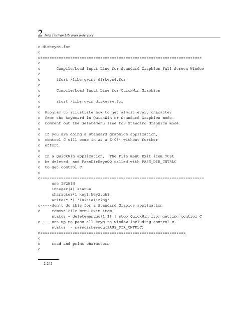 IntelÂ® Fortran Libraries Reference