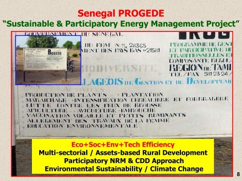 Efficient Use of Biomass for Energy in Developing Countries