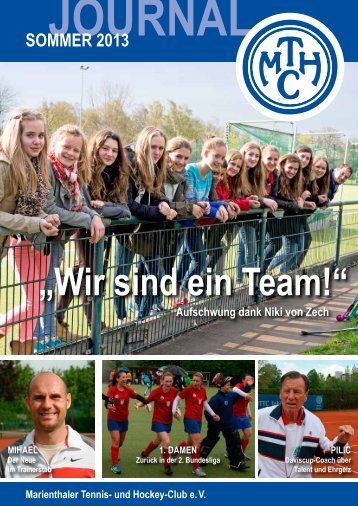 MTHC-Journal Sommer 2013 - Marienthaler Tennis und Hockey ...