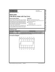 DM74LS283 4-Bit Binary Adder with Fast Carry - Datasheet Catalog