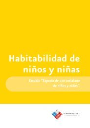 Habitabilidad de niÃ±os y niÃ±as - Chile Crece Contigo