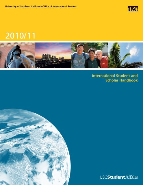 International Student and Scholar Handbook - USC Student Affairs ...