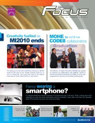 MIMOS Focus Q4/2010 - MIMOS Berhad