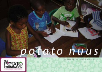 UITGAWE EEN EN TWINTIG: MAART 2013 - The Potato Foundation