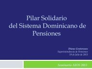 8. Pilar Solidario del Sistema Dominicano de Pensiones ... - Consar