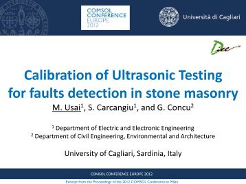 Ultrasonic Testing - COMSOL.com