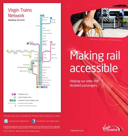 Virgin Trains Disabled Policy
