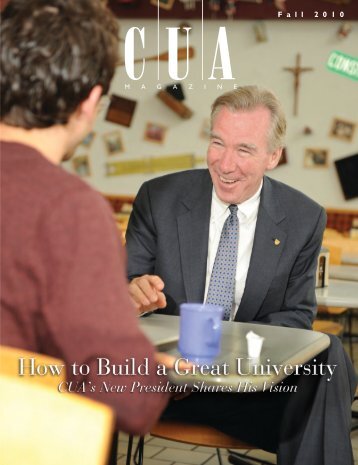 Download PDF - CUA Magazine - The Catholic University of America